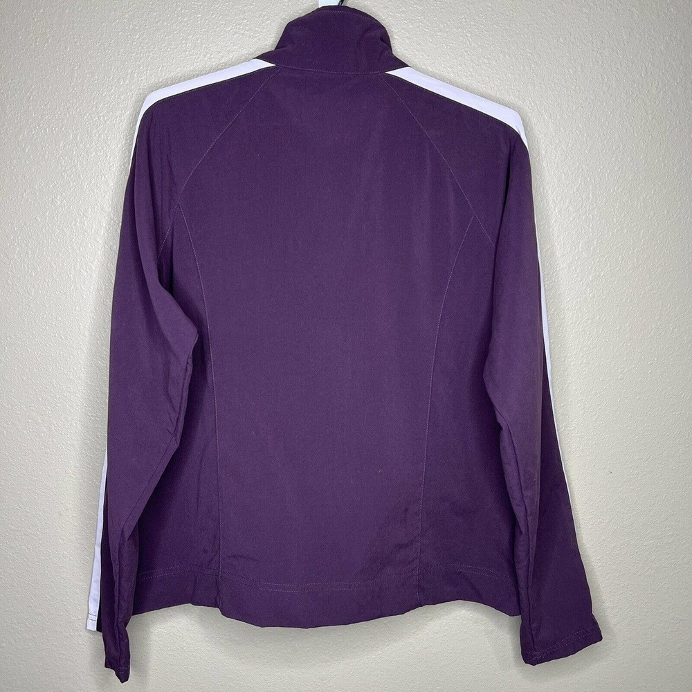 Nike Women's Purple Full Zip Long Sleeve Windbreaker Jacket Size M - Picture 4 of 10